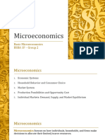 Basic Microeconomics - Group 2 Version 2 Draft 2