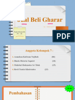 Kel 7 Jual Beli Gharar