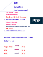 Thermodinamika 1 Pendahuluan