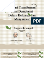 Kel 7 Urgensi Transformasi Nilai Demokrasi Dalam Keluarga Dan Masyarakat