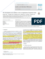 Personality and Individual Di Fferences