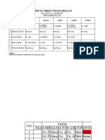 Jadwal Sholat