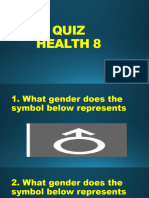 Health Quiz Unit 1