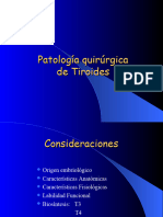 Patología QX de Tiroides Int.