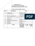 Fees Structure