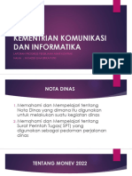 KEMENTRIAN KOMUNIKASI DAN INFORMATIKA