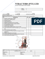 LPG Cylinder Inspection