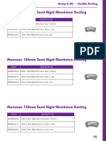 Monsoon 100mm 150mm Semi Rigid Aluminium Ducting