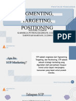 Segementasi, Targeting Positioning Kel 3