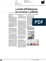 Parole Di Giustizia: Il Diritto Sociale Dell'abitazione - Il Corriere Adriatico Del 17 Ottobre 2023