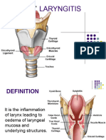 Laryngitis