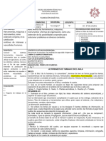 Nombre Del Docente: Campo Formativo: Disciplina: Gdo/Gpo: Fecha