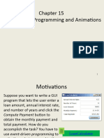 15 Event-Driven Programming and Animations