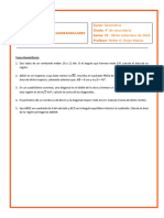 GEOMETRÍA 4° TAREA - Área de Regiones Cuadrangulares