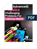 IIT JEE Advanced Physics Challenging Problems - CP Publication