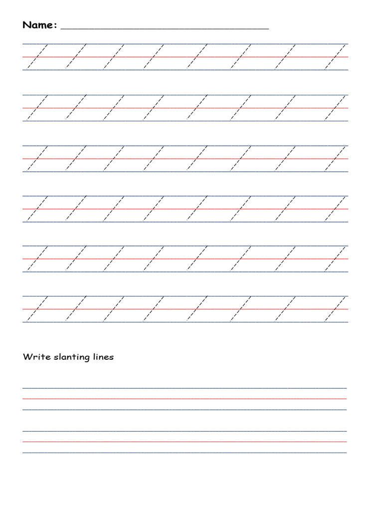 Slant Lines (Left) | PDF