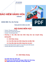 Bao Hiem Hang Hoa - Chuong 4 Cac Dieu Kien Bao Hiem Hang Hoa Bang Duong Bien