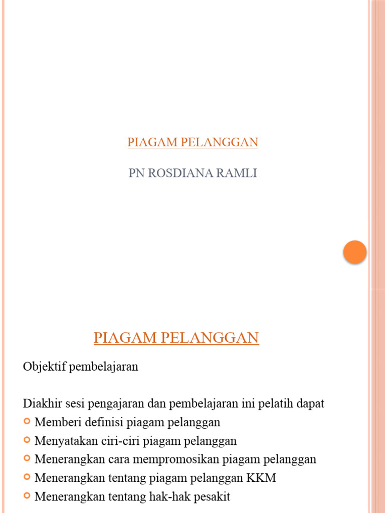 2 Clients Charter | PDF
