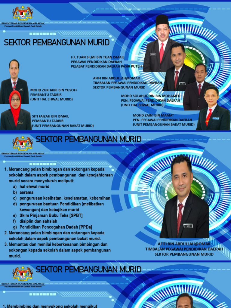 Sektor Pembangunan Murid PPD Pasir Puteh | PDF