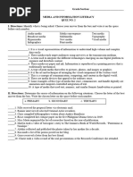 MEDIA AND INFORMATION LITERACY Quiz 2