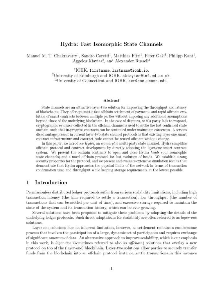 Hydra | PDF | Computing | Computer Science