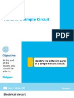 Science 8 8.3 Parts of A Simple Circuit