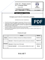 Devoir 1 Modele 15 Physique Chimie 2 Bac SPC Semestre 1