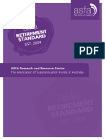ASFA Retirement - Standard Summary 2023