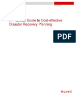 A Practical Guide To Cost-Effective Disaster Recovery Planning