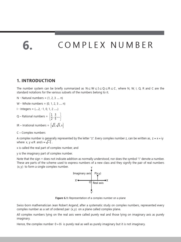 Complex Number Theory | PDF | Numbers | Complex Number
