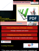 SM-PPT-Unit-V Strategic Evaluation and Control