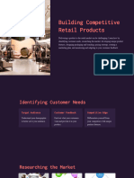 Building Competitive Retail Products
