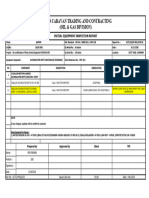 United Caravan Trading and Contracting (Oil & Gas Division) : Initial Equipment Inspection Report