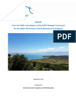 PONT Strategic Framework Report - Wider Ohrid Area