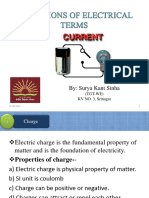 Definitions of Electrical Terms.