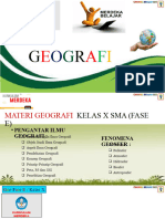 Perkembangan Ilmu Geografi