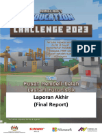 Laporan Akhir Projek Minecraft Education Ahmad Faateh