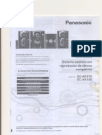 Panasonic SC AKX70