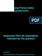 Global Perspectives Primary Data Processing