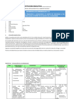 Eda 1 de Primero A Quinto Secundaria 2022