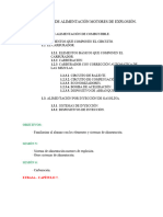 TEMA 3 SISTEMA DE ALIMENTACION DE LOS MOTORES DE EXPLOSION