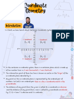 Coordinate Geometry