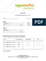 Draggamuffin Order Form