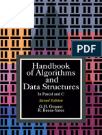 G.H Gonnet, R. Baeza-Yates - Handbook of Algorithms and Data Structures in Pascal and C