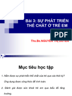 b3 Phát Triển Thể Chất Của Trẻ Em