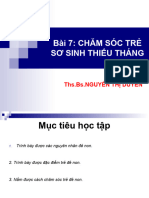 b8 CS TRẺ THIẾU THÁNG