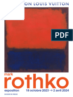 Rétrospective Mark Rothko À La Fondation Louis Vuitton, Paris