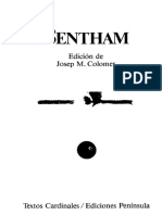 Bentham - Deontología