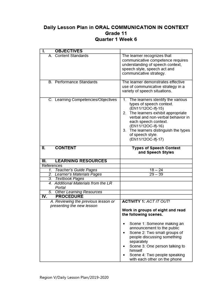 Dlp speech context pdf
