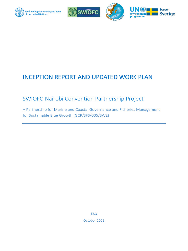 Marine Governance & Fisheries Plan | PDF